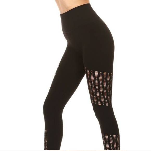 Pants - Black High Waisted Yoga Pants